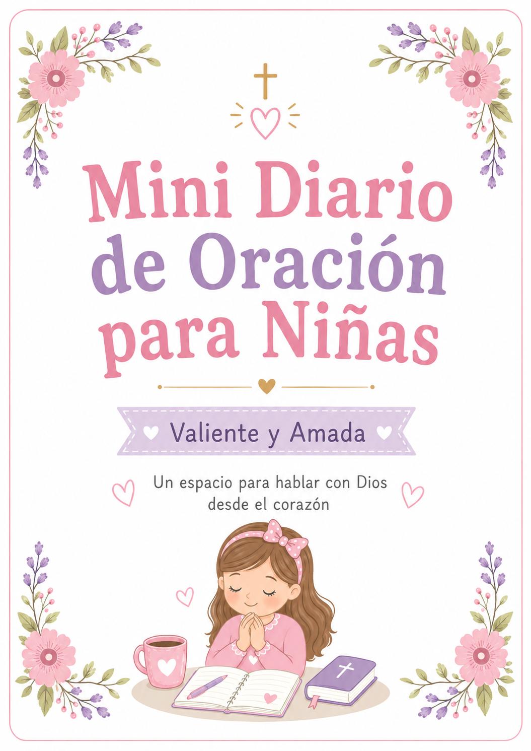 Kit devocional Valiente y Amada con diario y tarjetas imprimibles